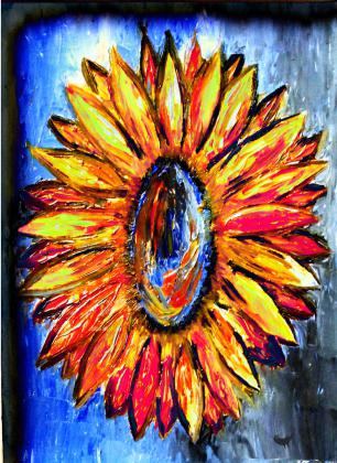 Rudbeckia spyquédélique - Nicole Bourgait