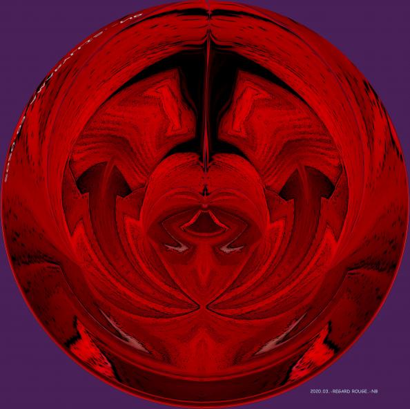 Rouge Amaryllis - Nicole Bourgait - Cliquer pour afficher en grand