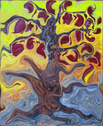 Arbres lanternes - Nicole Bourgait