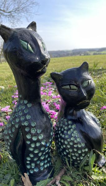 Chats Amoureux - Nicole Bourgait