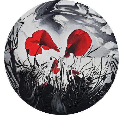 Coquelicots - Nicole Bourgait