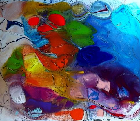 Jeu de couleurs - Nicole Bourgait