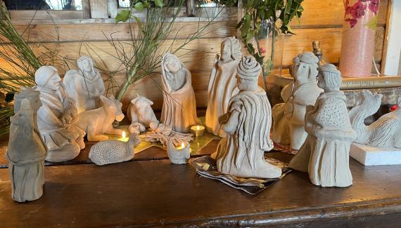 LA CRECHE - Nicole Bourgait