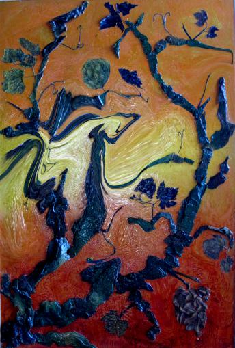 Vigne Etincellante - Nicole Bourgait