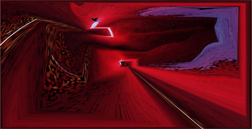 La route - Nicole Bourgait - Click to enlarge