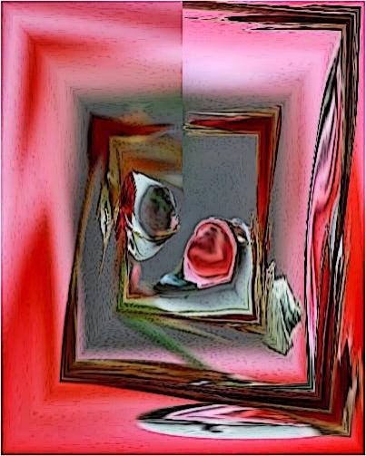 Bouton de rose - Nicole Bourgait