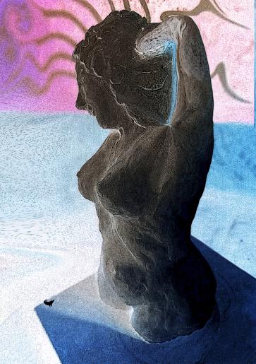 Juliette bleue - Nicole Bourgait