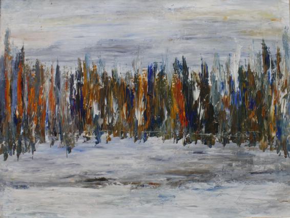 Le lac - Nicole Bourgait