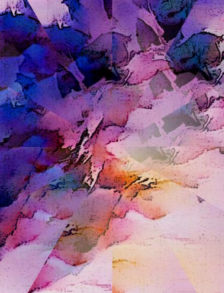 Ciel nuageux - Nicole Bourgait