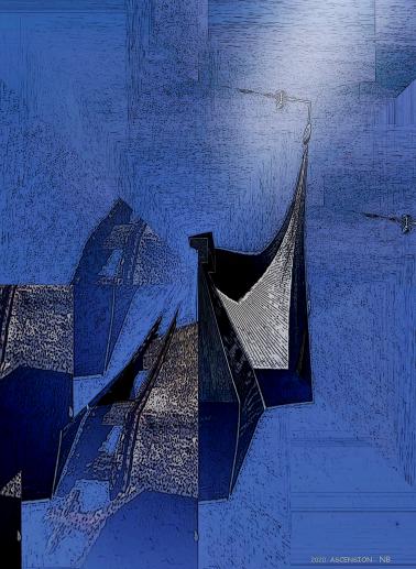 Le clocher - Nicole Bourgait