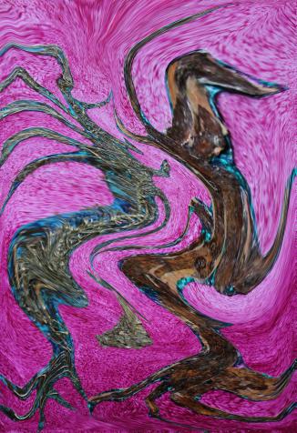 Les danseurs - Nicole Bourgait