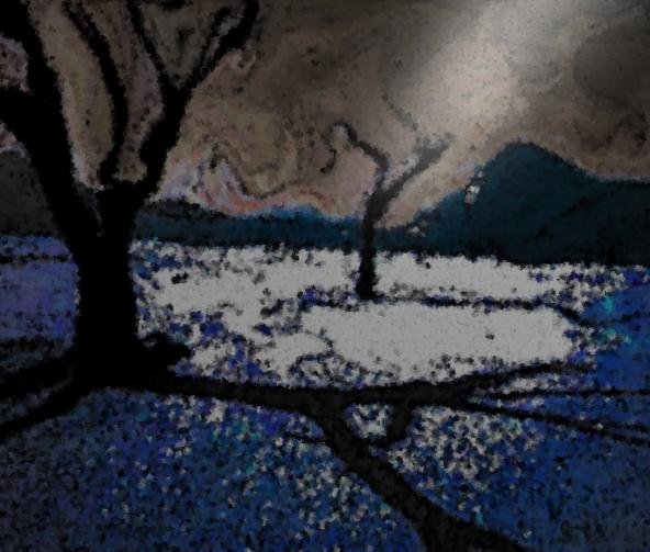 Nuit - Nicole Bourgait - Cliquer pour afficher en grand