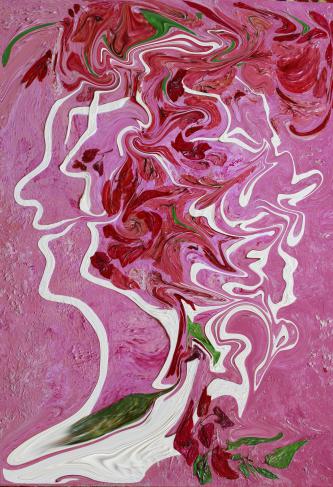 Profils blancs - Nicole Bourgait