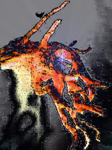 Le monstre - Nicole Bourgait