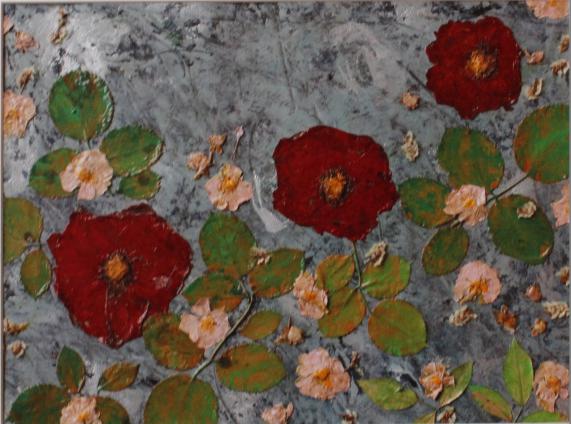 3 roses - Nicole Bourgait