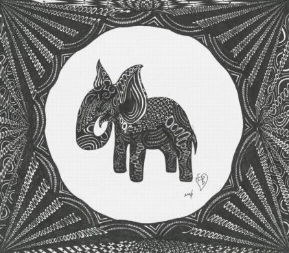 Elephant - Elena Vlassova