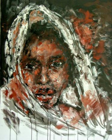 Femme au drapé - Steve Spid