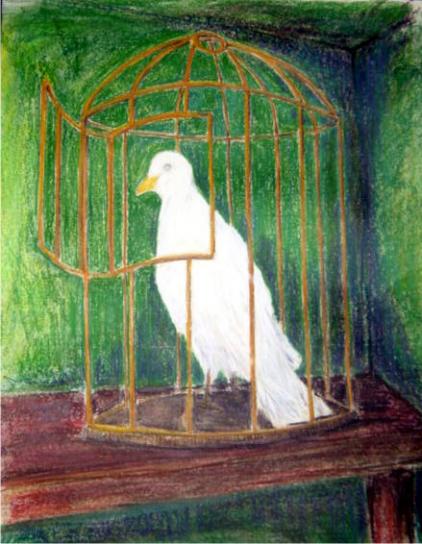 Caged bird - Francisco Flores