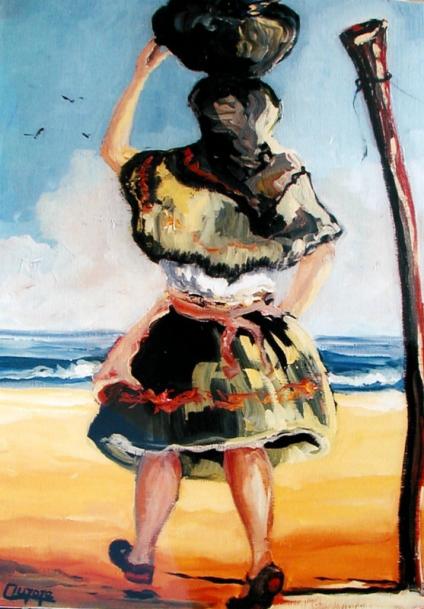 Femme de Nazaré - Aurore