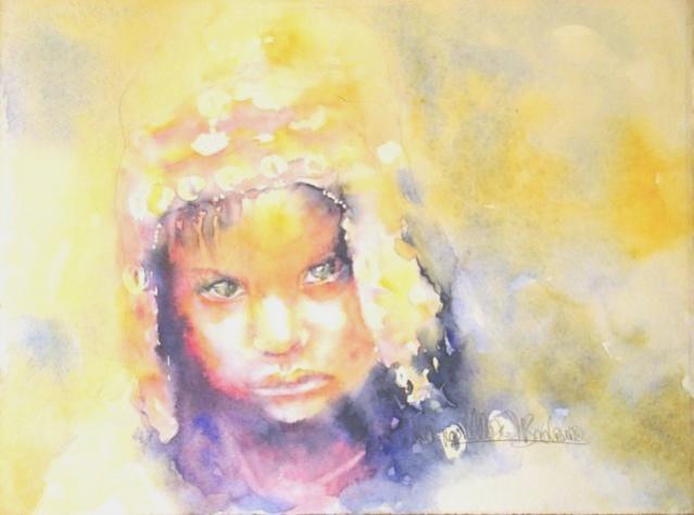 Enfant péruvien - Viviane Micard-Badaroux - Cliquer pour afficher en grand