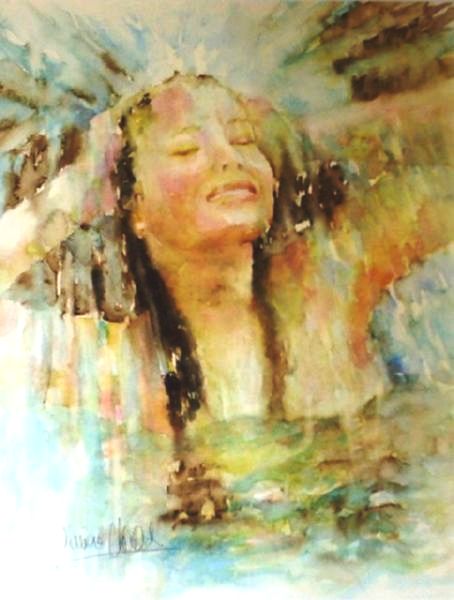 La baigneuse - Viviane Micard-Badaroux