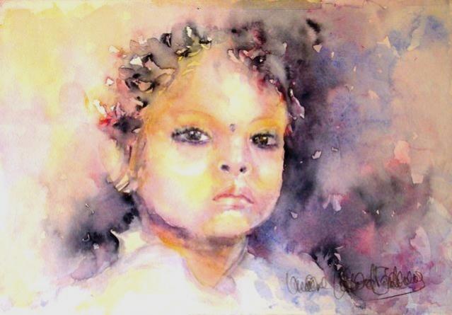Regard intense - Viviane Micard-Badaroux - Click to enlarge