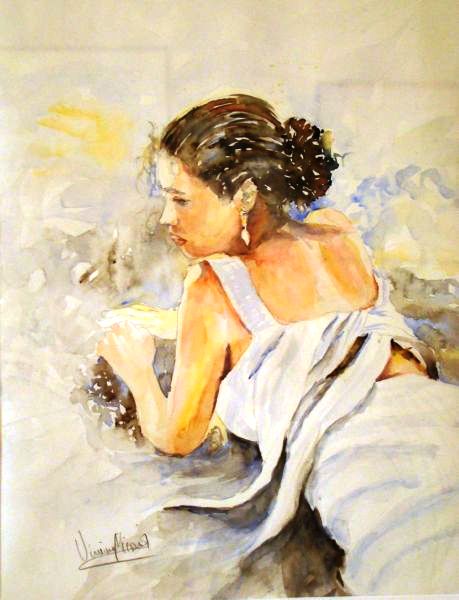 Sur le sable - Viviane Micard-Badaroux