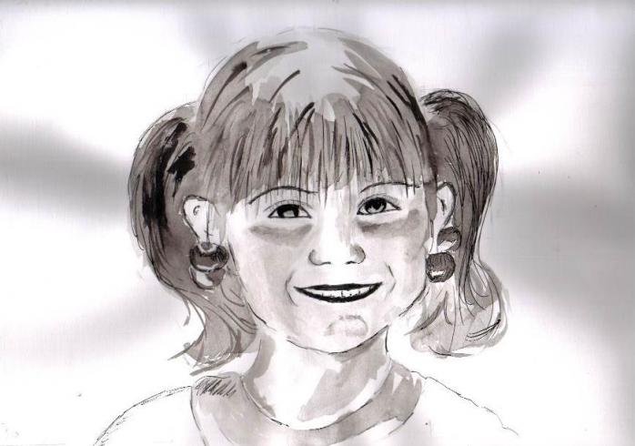 portrait : émilie - Sylvaine Pernice - Cliquer pour afficher en grand