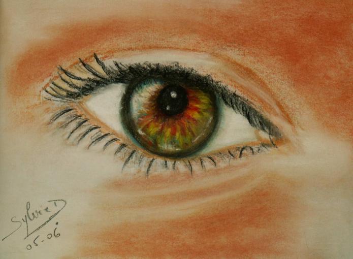 oeil : regard - Sylvaine Pernice - Cliquer pour afficher en grand