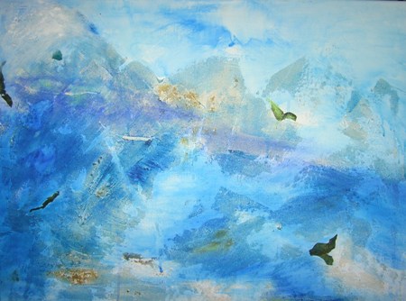 au-delà des nuages - Monique Eliane Lelièvre