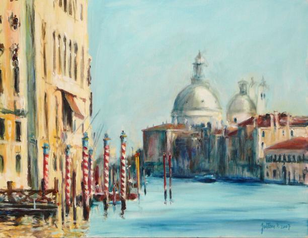 La Salute, le matin, Venise - Philippe Juttens - Cliquer pour afficher en grand