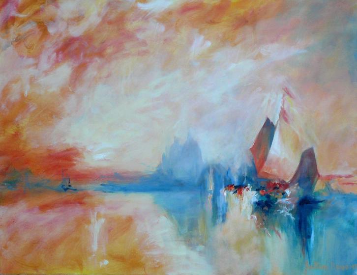 Lever de soleil sur Venise - Philippe Juttens - Cliquer pour afficher en grand