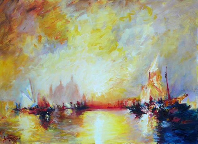 Venise flamboyante - Philippe Juttens - Cliquer pour afficher en grand
