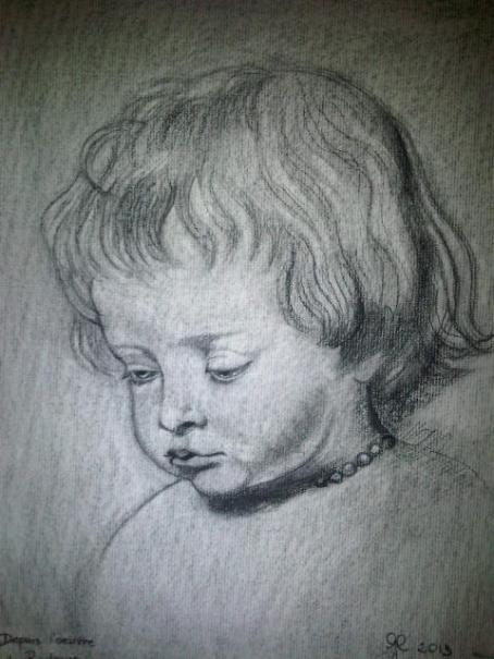 Portrait d'un garçon - Gabriella Criscuolo