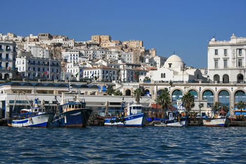 vue du port d'alger  2 - Mohamed Harireche