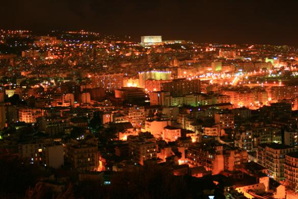 alger la nuit - Mohamed Harireche - Click to enlarge