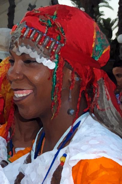 femme joyeuse 2 - Mohamed Harireche