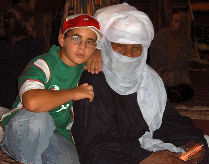 le contraste culturel 2 - Mohamed Harireche - Click to enlarge