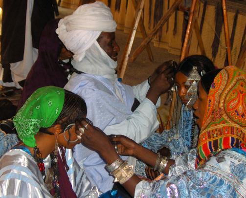 le maquillage touareg - Mohamed Harireche