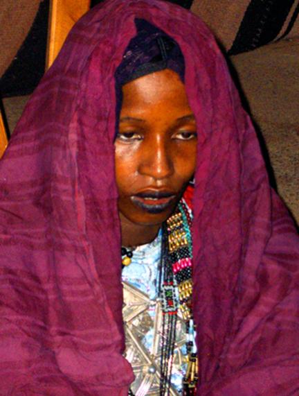 portrait d'une touareg 4 - Mohamed Harireche
