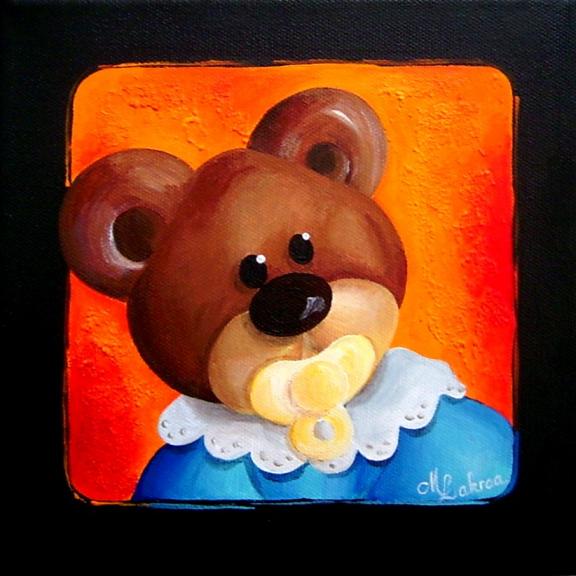 Bébé ours - Myriam Lakraa - Cliquer pour afficher en grand