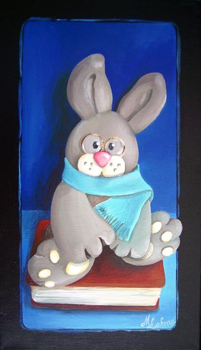 Lapin intello - Myriam Lakraa