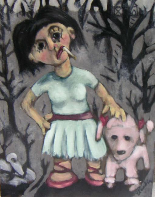 Pink Poodle - Claudia Caponi