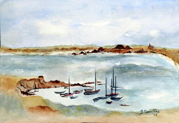La Pointe de la Torche - Germaine Mauclere - Cliquer pour afficher en grand