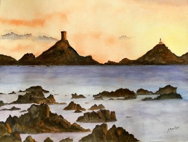 Iles sanguinaires - Germaine Mauclere - Click to enlarge