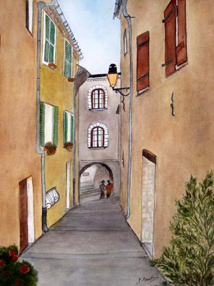 Ruelle de Ste Agnes - Germaine Mauclere