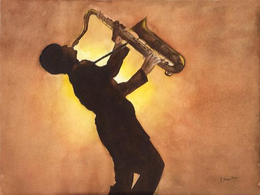 Le Saxophoniste - Germaine Mauclere