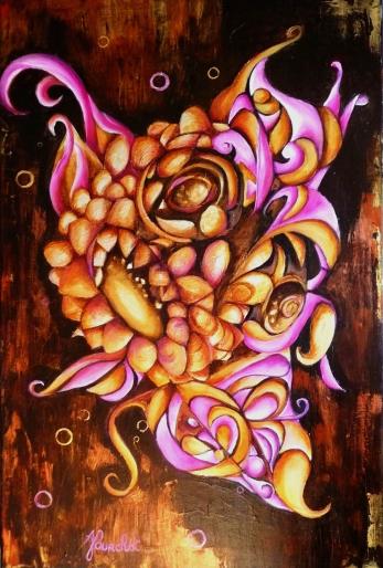 Pink Sunflowers - Angelique Jeannin