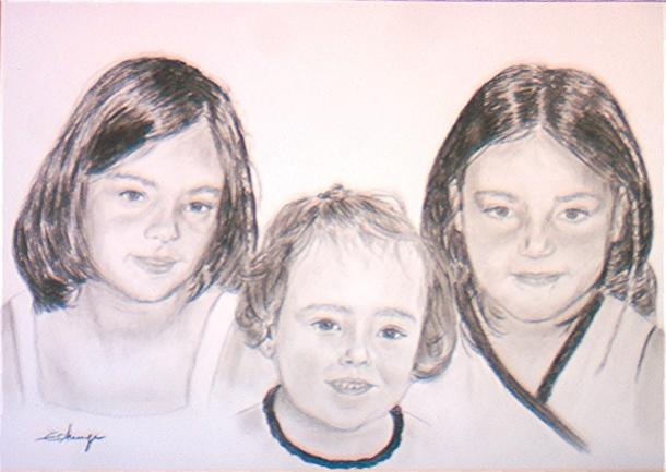Trois soeurs - Elodie Aumage - Click to enlarge