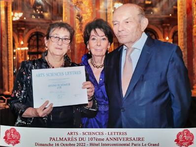 DISTINCTION MEDAILLE OR ASL - Eve Oziol